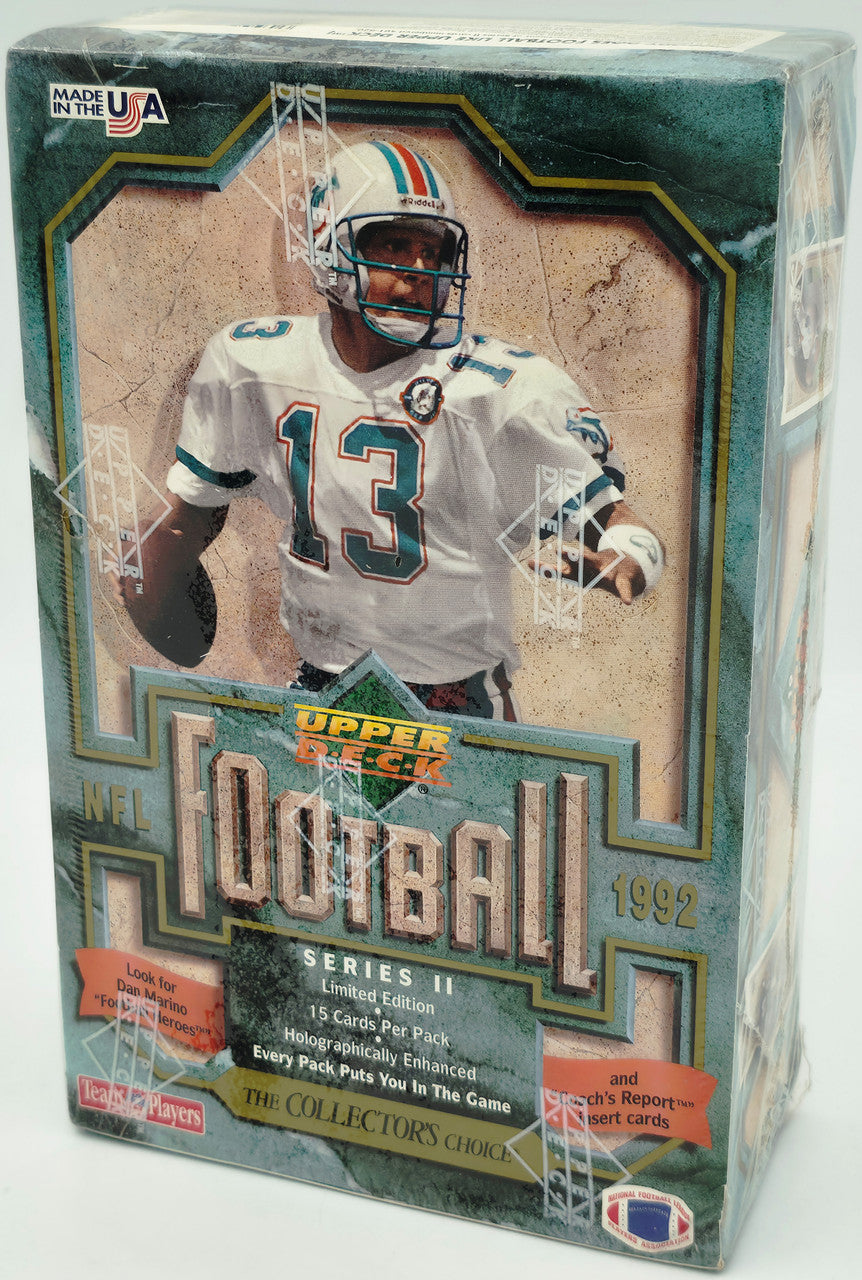 1992 Upper Deck Series 2 Football Box