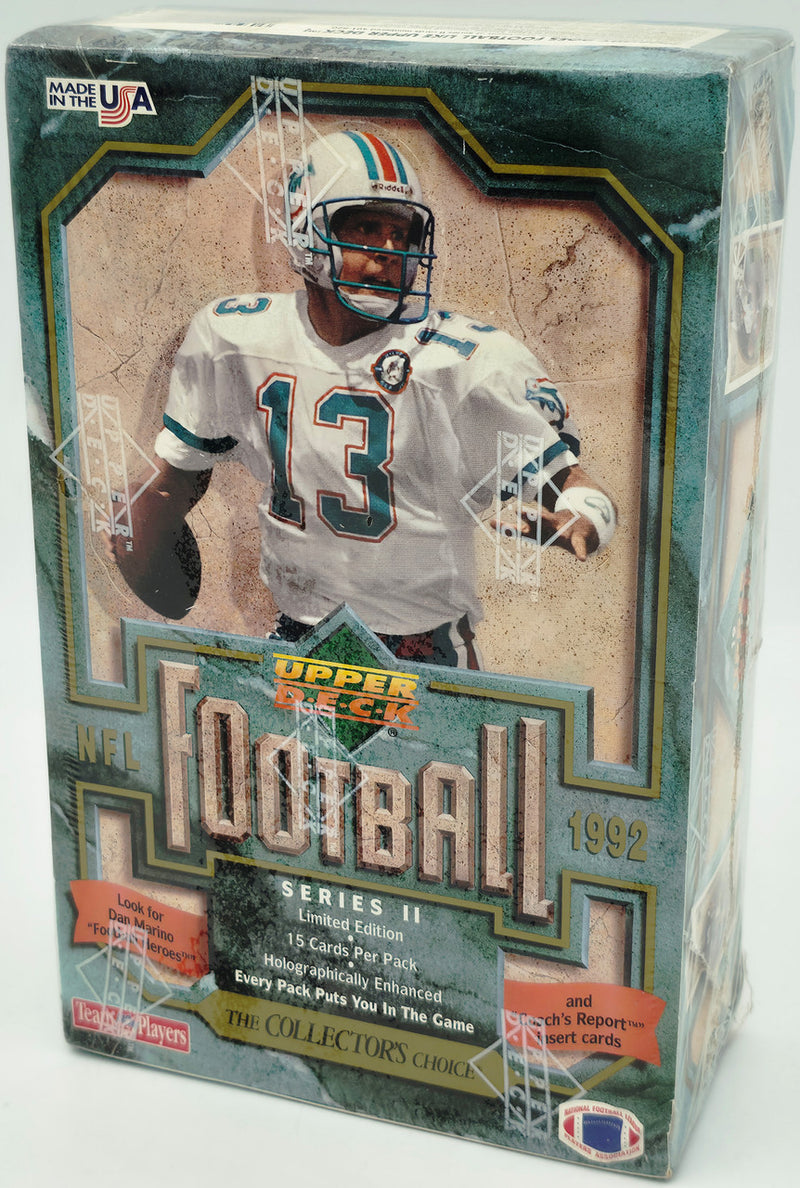 1992 Upper Deck Series 2 Football Box