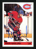 Mats Naslund Autographed 1985-86 Topps Card #102 Montreal Canadiens SKU #154147