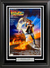 Michael J. Fox Autographed Framed Back To The Future 11x17 Movie Poster Part 1 Marty McFly Beckett BAS Witness Stock #236451