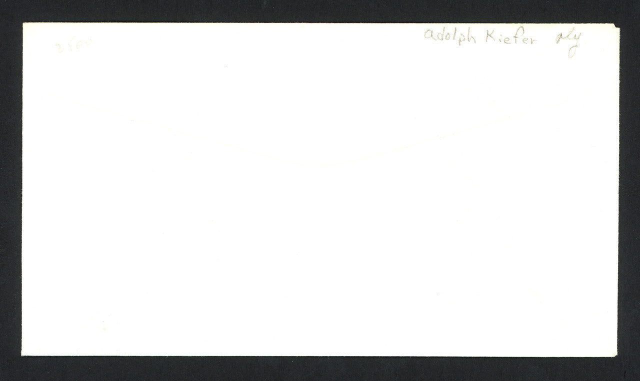 Adolph Kiefer Autographed First Day Cover Olympic Swimmer SKU #159584