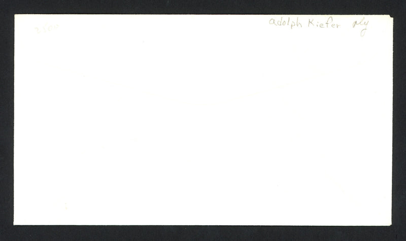 Adolph Kiefer Autographed First Day Cover Olympic Swimmer SKU #159584