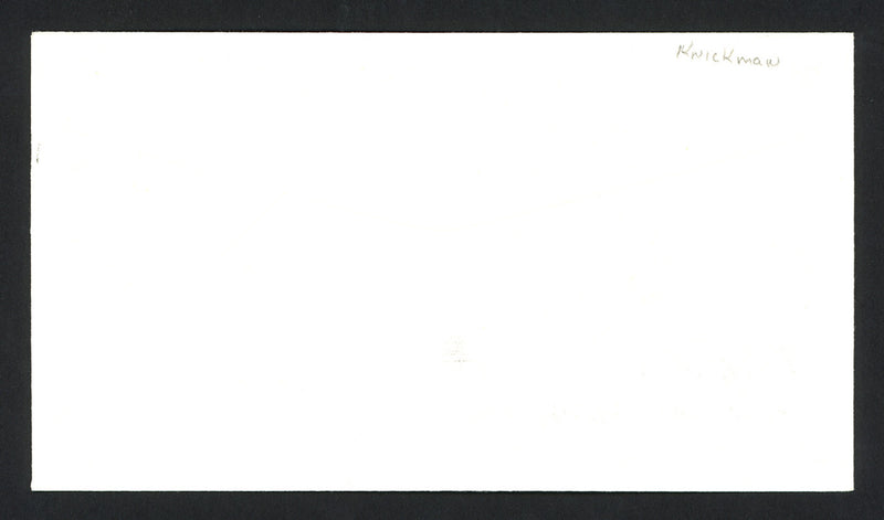 Roy Clarence Knickman Autographed First Day Cover Olympic Cycling SKU #159586