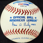 Les McCrabb Autographed Official AL Baseball Philadelphia A's "Phil. A's " PSA/DNA #C64141