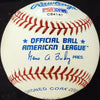 Les McCrabb Autographed Official AL Baseball Philadelphia A's "Phil. A's " PSA/DNA #C64141