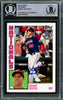 Juan Soto Autographed 2019 Topps 35th Anniversary Card #T84-2 New York Mets Beckett BAS #15781570