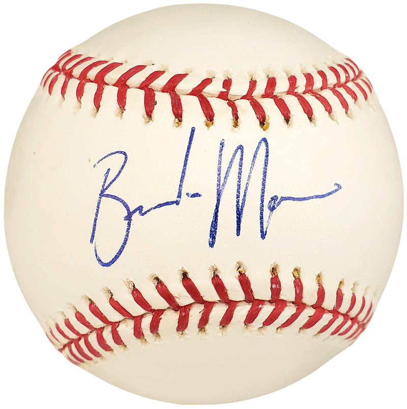 Brandon Morrow Autographed Official MLB Baseball Chicago Cubs MCS Holo Stock #1070