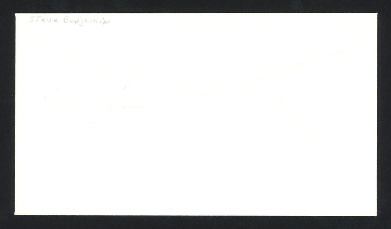 Steve Benjamin Autographed First Day Cover Olympic Yachtsman SKU #159607