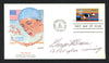 George Breen Autographed First Day Cover Olympic Swimmer SKU #159608