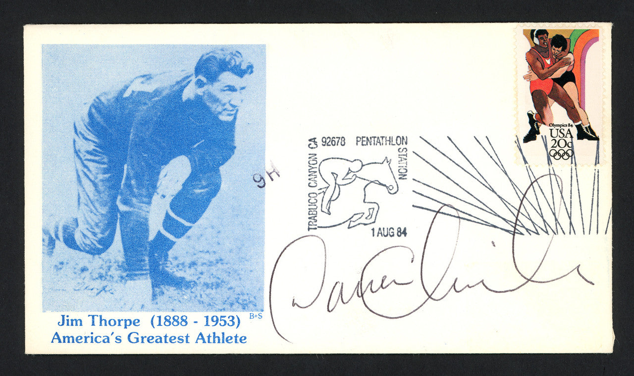 Darren Chiacchia Autographed First Day Cover Olympic Equestrian SKU #159610