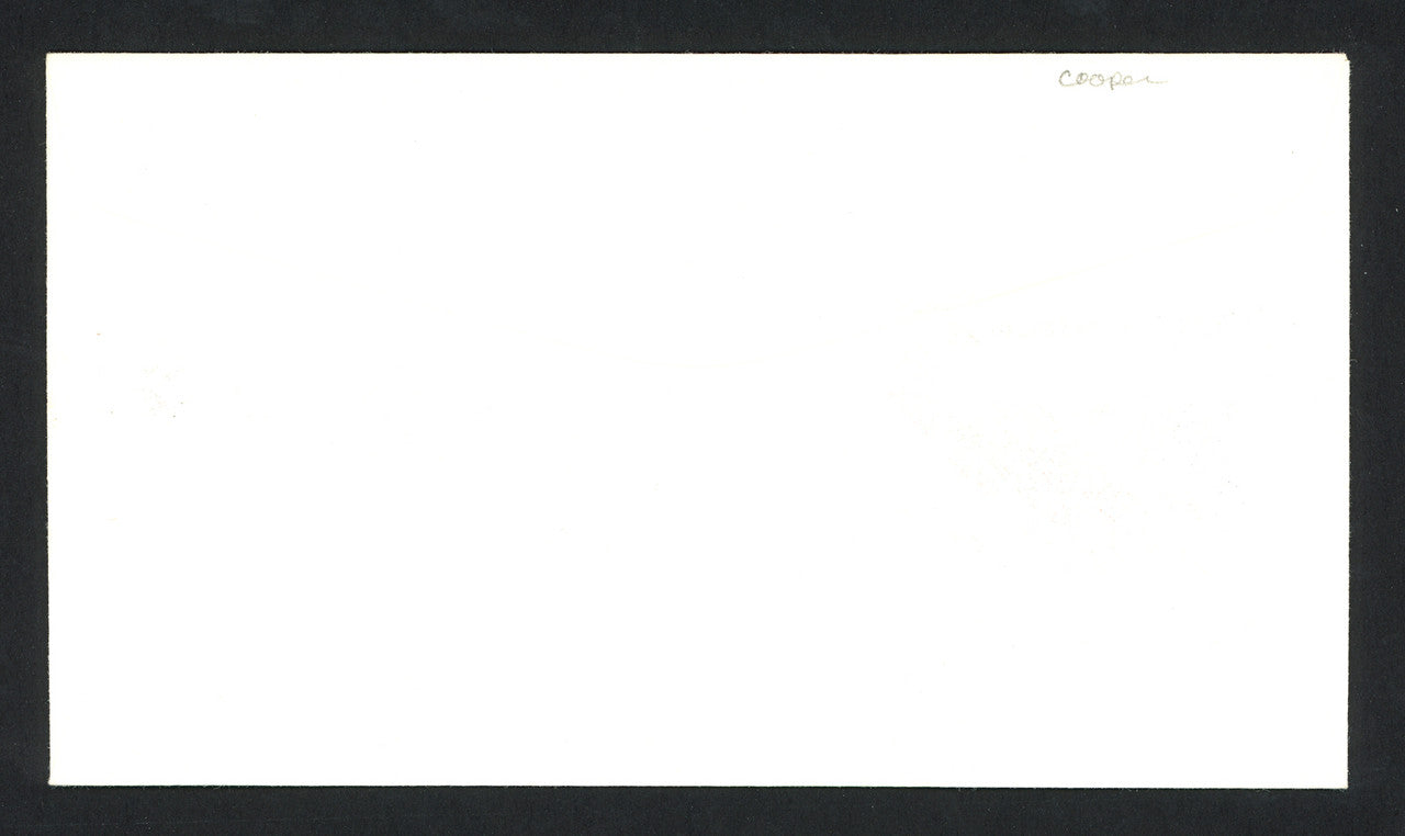 Christin Cooper Autographed First Day Cover Olympic Skier SKU #159611