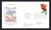 Christin Cooper Autographed First Day Cover Olympic Skier SKU #159611