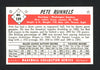 Pete Runnels Autographed 1983 CCC 1953 Bowman Reprint Card #139 Washington Senators SKU #165604