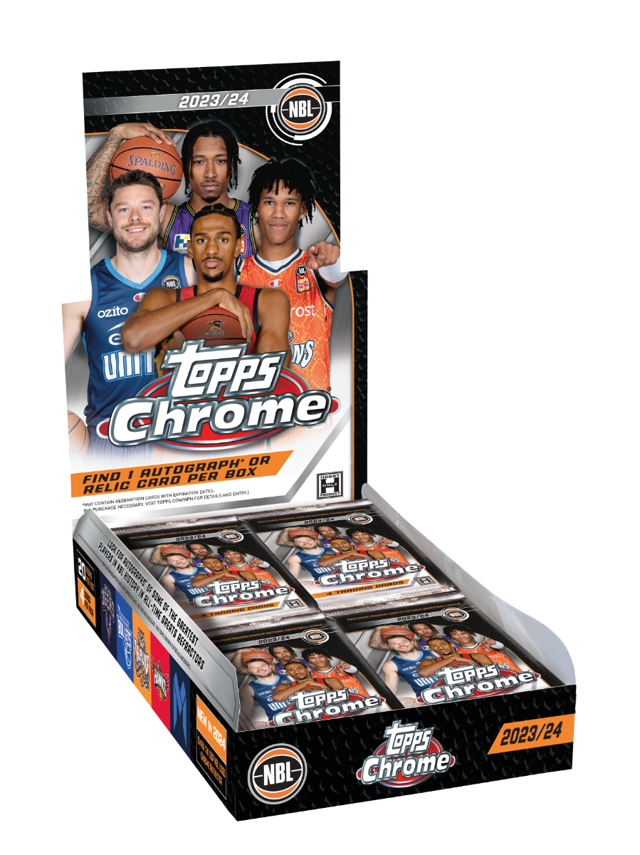 2023-24 Topps Chrome NBL Australian Basketball Hobby Box