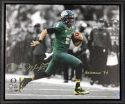 Marcus Mariota Autographed Framed 20x24 Canvas Photo Oregon Ducks "Heisman '14" #/8 MM Holo Stock #91863
