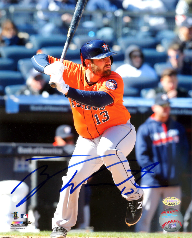 Tyler White Autographed 8x10 Photo Houston Astros MCS Holo Stock #119625