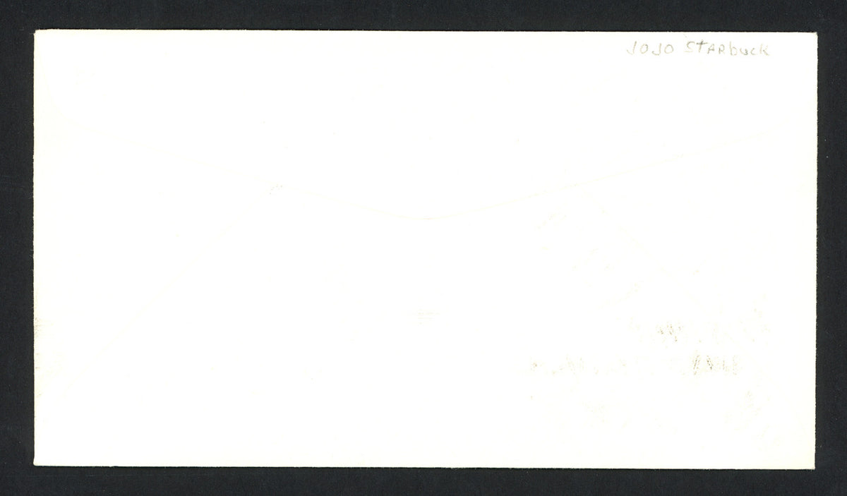 JoJo Starbuck Autographed First Day Cover Olympic Figure Skater SKU #159641