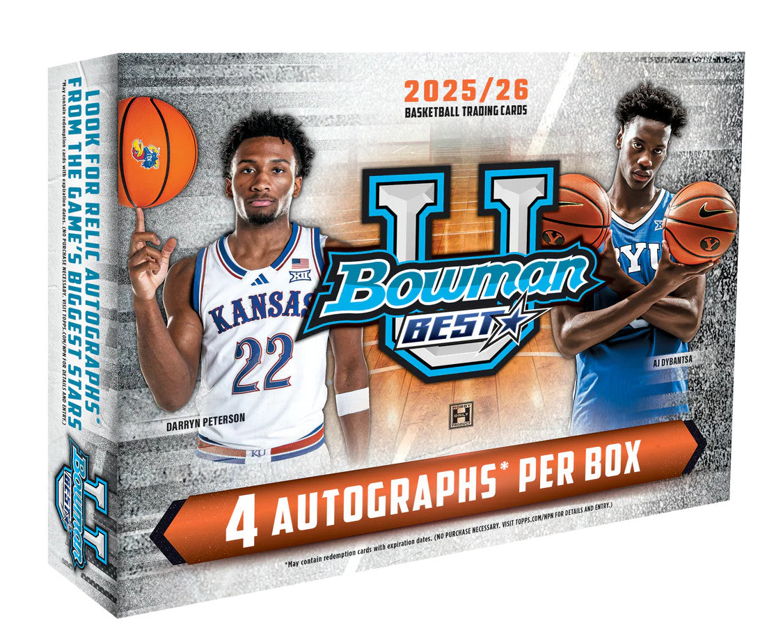 2025-26 Bowman University Best Basketball Hobby Box