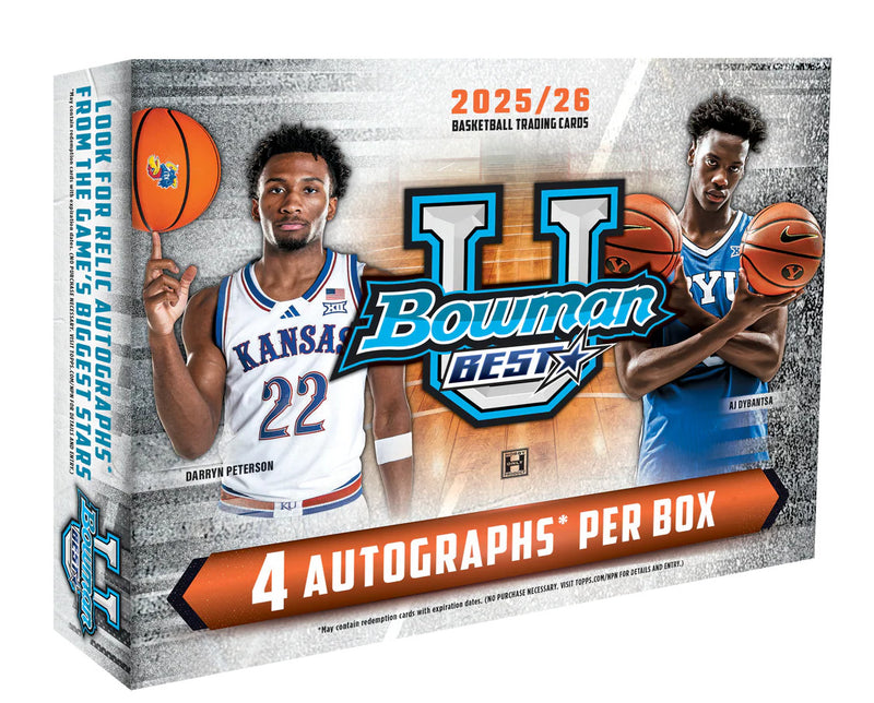 2025-26 Bowman University Best Basketball Hobby Box