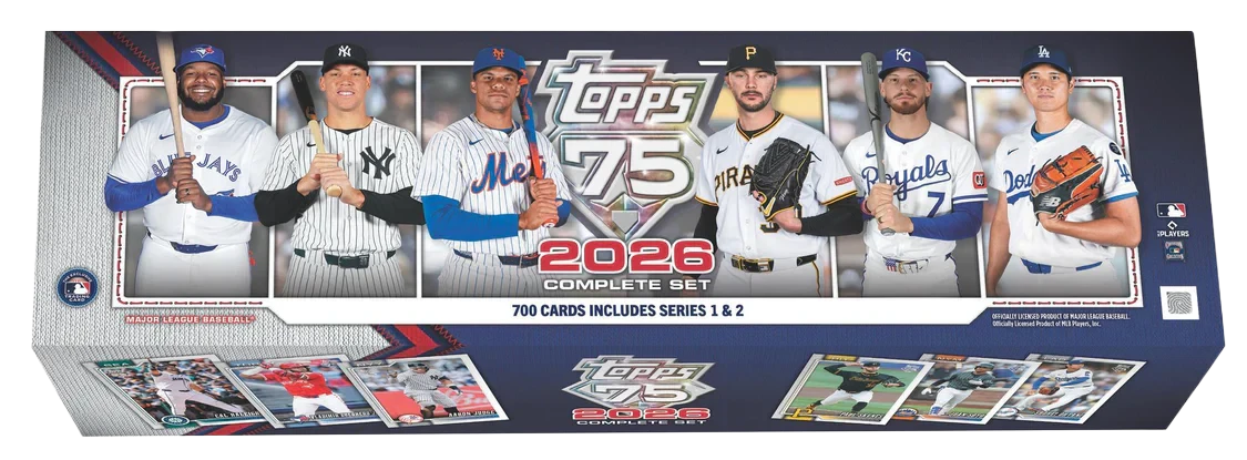 2026 Topps Baseball Factory Complete Set Box