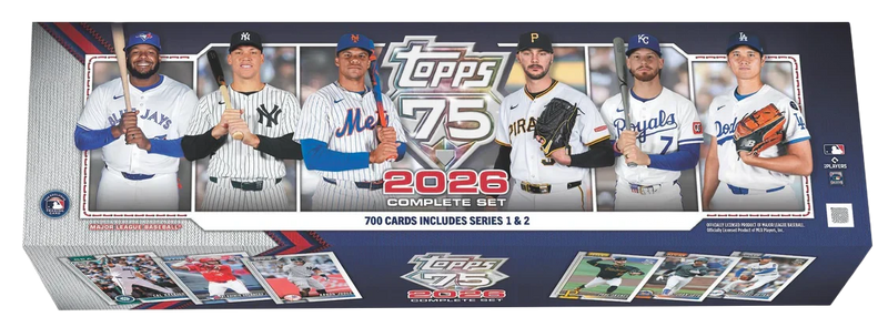 2026 Topps Baseball Factory Complete Set Box