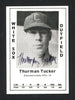 Thurman Tucker Autographed 1979 Diamond Greats Card #141 Chicago White Sox SKU #165630