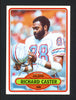 Richard Caster Autographed 1980 Topps Card #198 Houston Oilers SKU #164083