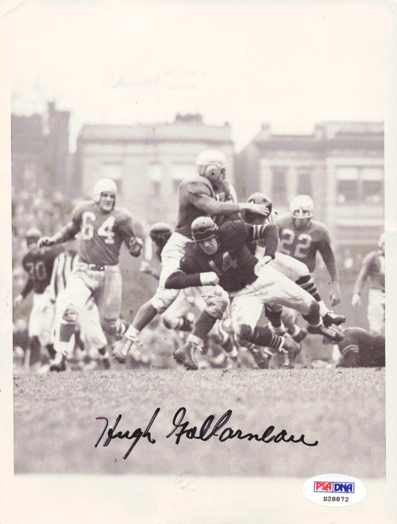 Hugh Gallarneau Autographed 6x8 Wire Photo Chicago Bears PSA/DNA #S28872