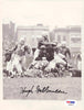 Hugh Gallarneau Autographed 6x8 Wire Photo Chicago Bears PSA/DNA #S28872