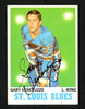 Gary Veneruzzo Autographed 1970-71 Topps Card #101 St. Louis Blues SKU #154235