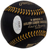 Fernando Tatis Jr. Autographed Official Black MLB Baseball San Diego Padres In Gold "MLB Debut 3/28/2019" JSA Stock #202007