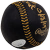 Fernando Tatis Jr. Autographed Official Black MLB Baseball San Diego Padres In Gold "MLB Debut 3/28/2019" JSA Stock #202007