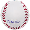 Andre Dawson Autographed Official MLB Baseball Montreal Expos Statball With 6 Stats Beckett BAS QR Stock #202048