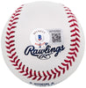 Andre Dawson Autographed Official MLB Baseball Montreal Expos "The Hawk" Beckett BAS QR Stock #202050