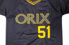 Orix Blue Wave Ichiro Suzuki Autographed Navy Jersey IS Holo Stock #202072