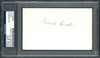 Joseph "Donie" Bush Autographed 3x5 Index Card Detroit Tigers, Pittsburgh Pirates PSA/DNA #83862141