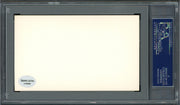 Elmer A. Eggert Autographed 3x5 Index Card Boston Red Sox PSA/DNA #83862857