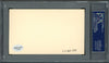 Elmer A. Eggert Autographed 3x5 Index Card Boston Red Sox PSA/DNA #83862854