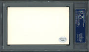 Beryln "Trader" Horne Autographed 3x5 Index Card Chicago Cubs PSA/DNA #83862585