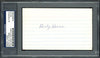Beryln "Trader" Horne Autographed 3x5 Index Card Chicago Cubs PSA/DNA #83862585
