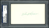 John "Bunny" Roser Autographed 3x5 Index Card Boston Braves PSA/DNA #83862370
