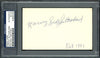 Harvey "Suds" Sutherland Autographed 3x5 Index Card Detroit Tigers PSA/DNA #83862438