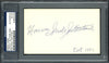 Harvey "Suds" Sutherland Autographed 3x5 Index Card Detroit Tigers PSA/DNA #83862438
