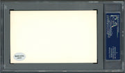 Lester "Les" Sweetland Autographed 3x5 Index Card Philadelphia Phillies, Chicago Cubs PSA/DNA #83862432