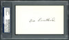 Lester "Les" Sweetland Autographed 3x5 Index Card Philadelphia Phillies, Chicago Cubs PSA/DNA #83862432