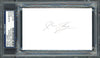 John Thompson Autographed 3x5 Index Card Georgetown University Coach PSA/DNA #83721234