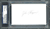 John Thompson Autographed 3x5 Index Card Georgetown University Coach PSA/DNA #83721240