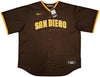 San Diego Padres Fernando Tatis Jr. Autographed Brown Nike Jersey Size XXL "23" Beckett BAS Stock #201915