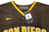 San Diego Padres Fernando Tatis Jr. Autographed Brown Nike Jersey Size XXL "23" Beckett BAS Stock #201915