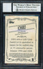 Ichiro Suzuki Autographed 2009 Topps 206 Card #129 Seattle Mariners Auto Grade 10 Beckett BAS #12669709